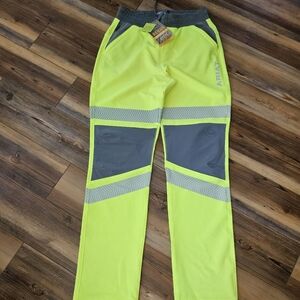 Ariat Women's High-Visibility Work Pants - Yellow and Gray